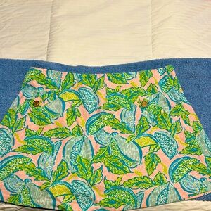 Lilly Pulitzer Madison Skort pink and green